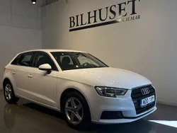 Vit Begagnad 2019 Audi A3 Sportback Proline Halvkombi | 184 900 kr (Marknadspris)