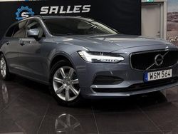 Ljusblå Begagnad 2018 Volvo V90 Kinetic Kombi | 159 000 kr (Marknadspris)
