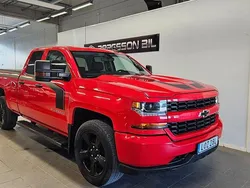 Röd Begagnad 2018 Chevrolet Silverado Van | 499 900 kr (Marknadspris)