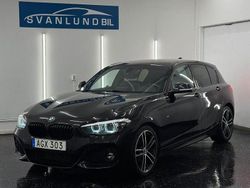 Svart Begagnad 2018 BMW 118 M Sport Halvkombi | 169 800 kr (Marknadspris)