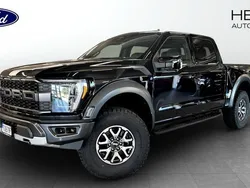 Svart (black) Begagnad 2023 Ford F-150 Raptor Pickup | 1 243 750 kr (Bra pris)