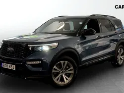 Blå (blue) Begagnad 2020 Ford Explorer ST-Line SUV | 445 000 kr (Marknadspris)