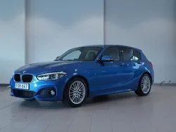 Estoril blue metallic Begagnad 2018 BMW 118 M Sport Halvkombi | 149 800 kr (Superpris)