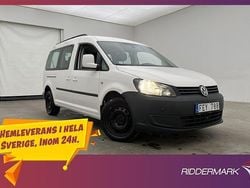 Vit Begagnad 2013 VW Caddy Maxi Life Life Minibuss | 159 800 kr (Marknadspris)