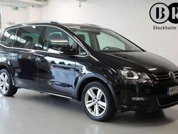 Svart Begagnad 2019 VW Sharan Minibuss | 297 900 kr (Marknadspris)