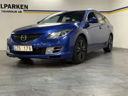 Blå Begagnad 2008 Mazda 6 Kombi | 49 900 kr (Marknadspris)