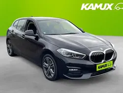 Svart Begagnad 2020 BMW 118 Sport Line Halvkombi | 199 800 kr (Marknadspris)