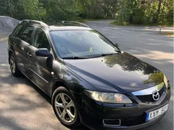 Svart Begagnad 2007 Mazda 6 Inclusive Kombi | 15 000 kr (Marknadspris)