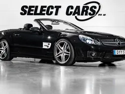 Svart Begagnad 2008 Mercedes SL63 AMG AMG Cab | 599 000 kr