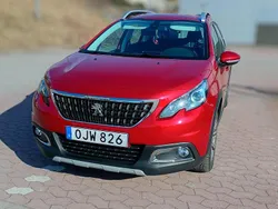 Röd Begagnad 2016 Peugeot 2008 SUV | 119 500 kr (Marknadspris)