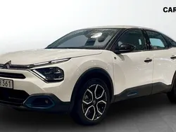 Vit (white) Begagnad 2021 Citroën e-C4 Feel Halvkombi | 179 900 kr (Marknadspris)