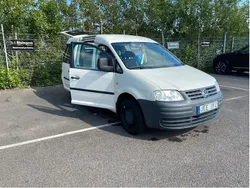 Vit Begagnad 2009 VW Caddy Minibuss | 25 000 kr (Bra pris)