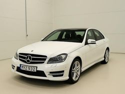 Vit Begagnad 2012 Mercedes C200 AMG Sedan | 184 900 kr (Lite dyr)