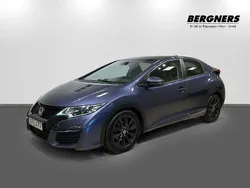 Blå Begagnad 2015 Honda Civic Comfort Halvkombi | 119 900 kr (Marknadspris)