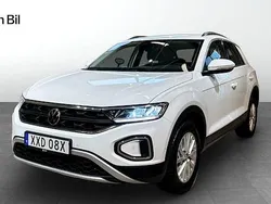 Vit Begagnad 2022 VW T-Roc Life SUV | 259 900 kr (Marknadspris)