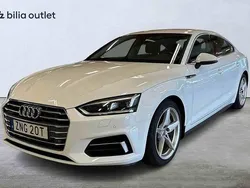 Vit Begagnad 2019 Audi A5 Sportback Halvkombi | 279 900 kr (Marknadspris)