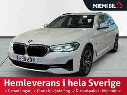 Vit Begagnad 2022 BMW 530e Kombi | 304 900 kr (Bra pris)