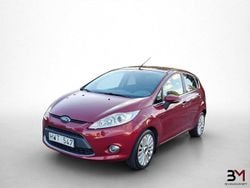 Röd Begagnad 2009 Ford Fiesta Halvkombi | 39 900 kr (Marknadspris)