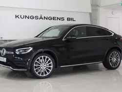 Svart Begagnad 2019 Mercedes GLC220 AMG line Sportkupé | 444 900 kr (Marknadspris)