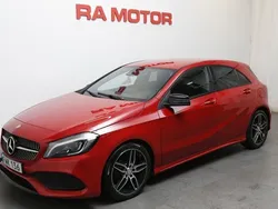 Röd Begagnad 2016 Mercedes A180 AMG Halvkombi | 159 900 kr (Marknadspris)