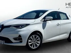 Glaciär vit Begagnad 2021 Renault Zoe Zen Halvkombi | 164 900 kr (Marknadspris)
