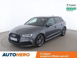 Grå Begagnad 2018 Audi A3 Sportback S-Line Halvkombi | 236 000 kr (Dyr)
