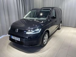 Svart Ny 2025 VW Caddy Maxi Minibuss | 443 000 kr (Marknadspris)
