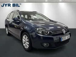 Mörkgrå (grå) Begagnad 2010 VW Golf Kombi | 59 700 kr (Marknadspris)