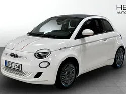 Vit (white) Begagnad 2022 Fiat 500e Icon Cab | 229 900 kr (Marknadspris)