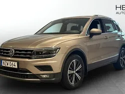 Ljusbrun (brown) Begagnad 2019 VW Tiguan SUV | 249 500 kr (Marknadspris)