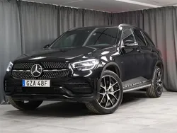 Svart Begagnad 2021 Mercedes GLC300e Advanced Plus SUV | 479 000 kr (Dyr)