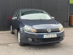 Mörkgrå (grå) Begagnad 2009 VW Golf Halvkombi | 44 700 kr (Marknadspris)