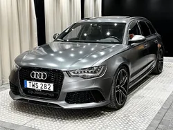 Grå Begagnad 2014 Audi RS6 Comfort Kombi | 579 900 kr (Marknadspris)