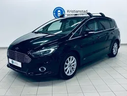 Svart Begagnad 2017 Ford S-MAX Business Edition Minibuss | 169 900 kr (Marknadspris)
