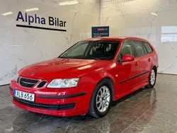Röd Begagnad 2006 Saab 9-3 Linear Kombi | 39 900 kr (Marknadspris)