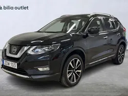 Svart Begagnad 2017 Nissan X-Trail 360º SUV | 229 000 kr (Marknadspris)