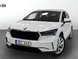 Vit Begagnad 2021 Skoda Enyaq iV SUV | 314 900 kr (Bra pris)