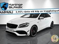 Vit Begagnad 2016 Mercedes A45 AMG AMG Halvkombi | 279 900 kr (Marknadspris)