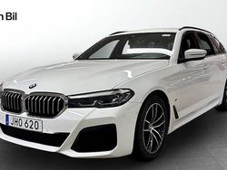 Alpinwhite Begagnad 2021 BMW 520 M Sport Kombi | 299 800 kr (Superpris)
