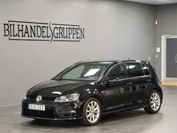 Svart Begagnad 2016 VW Golf VII R-line Halvkombi | 174 900 kr (Marknadspris)