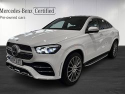 Vit (white) Begagnad 2023 Mercedes GLE350 Sportkupé | 849 000 kr (Dyr)