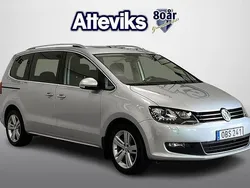 Silver Begagnad 2016 VW Sharan Comfortline Minibuss | 164 900 kr (Marknadspris)