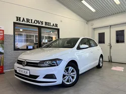 Vit Begagnad 2020 VW Polo Halvkombi | 139 900 kr (Marknadspris)