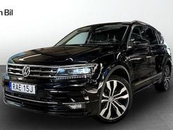 Svart Begagnad 2020 VW Tiguan Allspace R-line SUV | 369 900 kr (Marknadspris)
