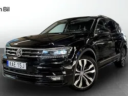 Svart Begagnad 2020 VW Tiguan Allspace R-line SUV | 369 900 kr (Marknadspris)