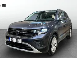 Grå (smokey grey metallic) Begagnad 2024 VW T-Cross Life SUV | 269 900 kr (Lite dyr)