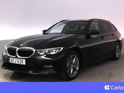 Svart Begagnad 2020 BMW 330e Sport Line Kombi | 279 900 kr (Marknadspris)