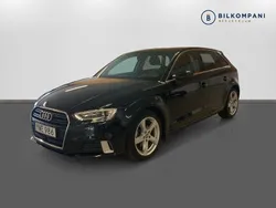 Svart Begagnad 2017 Audi A3 Sportback Halvkombi | 168 800 kr (Marknadspris)