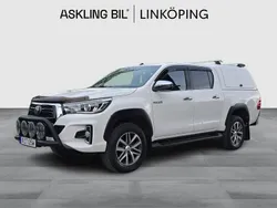 Vit Begagnad 2019 Toyota HiLux Pickup | 374 000 kr (Dyr)