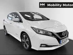 Vit Begagnad 2019 Nissan Leaf 360º Halvkombi | 138 900 kr (Marknadspris)